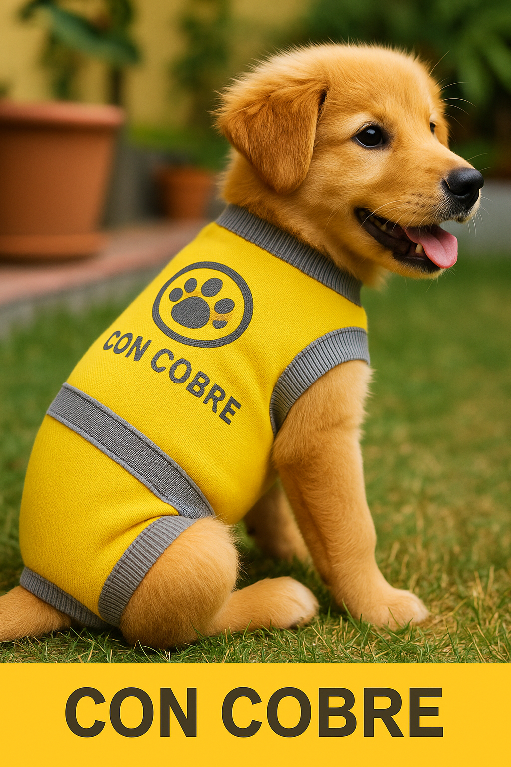 Bodys Cobre Mascotas y Ropa Mascotas.