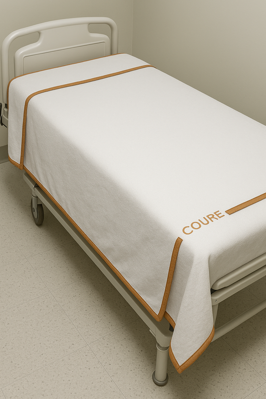 Cubre cama clínico con COBRE