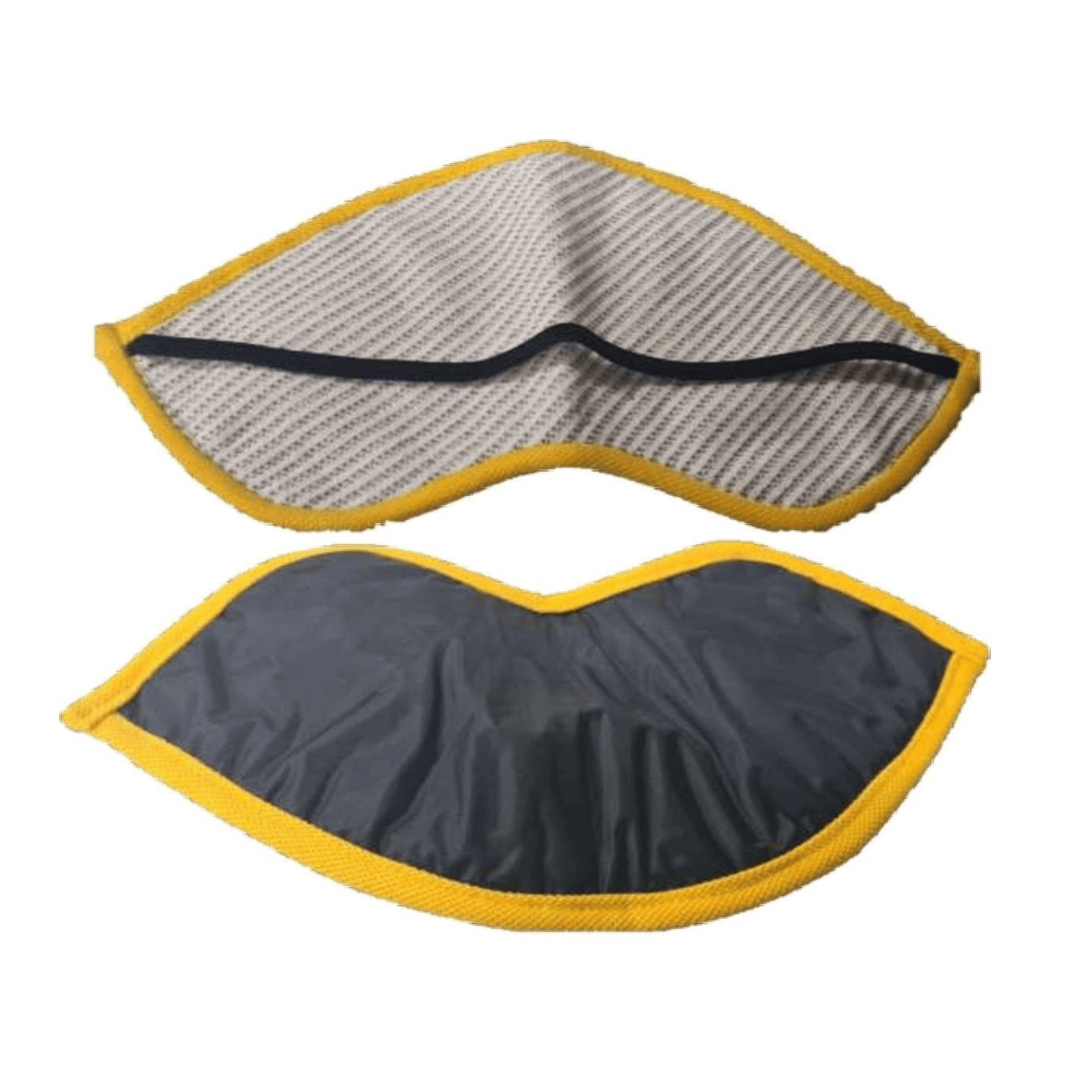 Antifaz Purificador y Anti Edad con cobre activo. Beige orillado amarillo