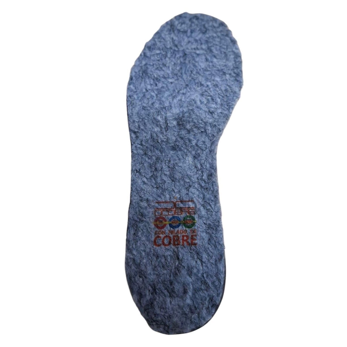 NUEVO- 1 Par plantilla chiporro GRIS calientita con cobre activo.
