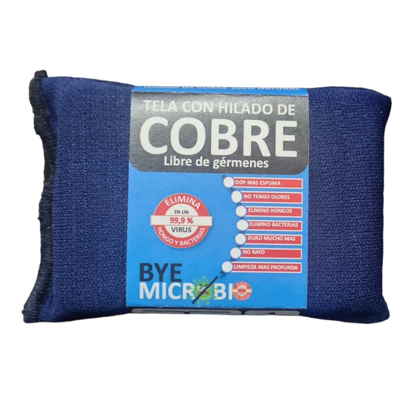 NUEVO 1 Esponja Cobre, Bye Microbio de 7 x 10 COLORES