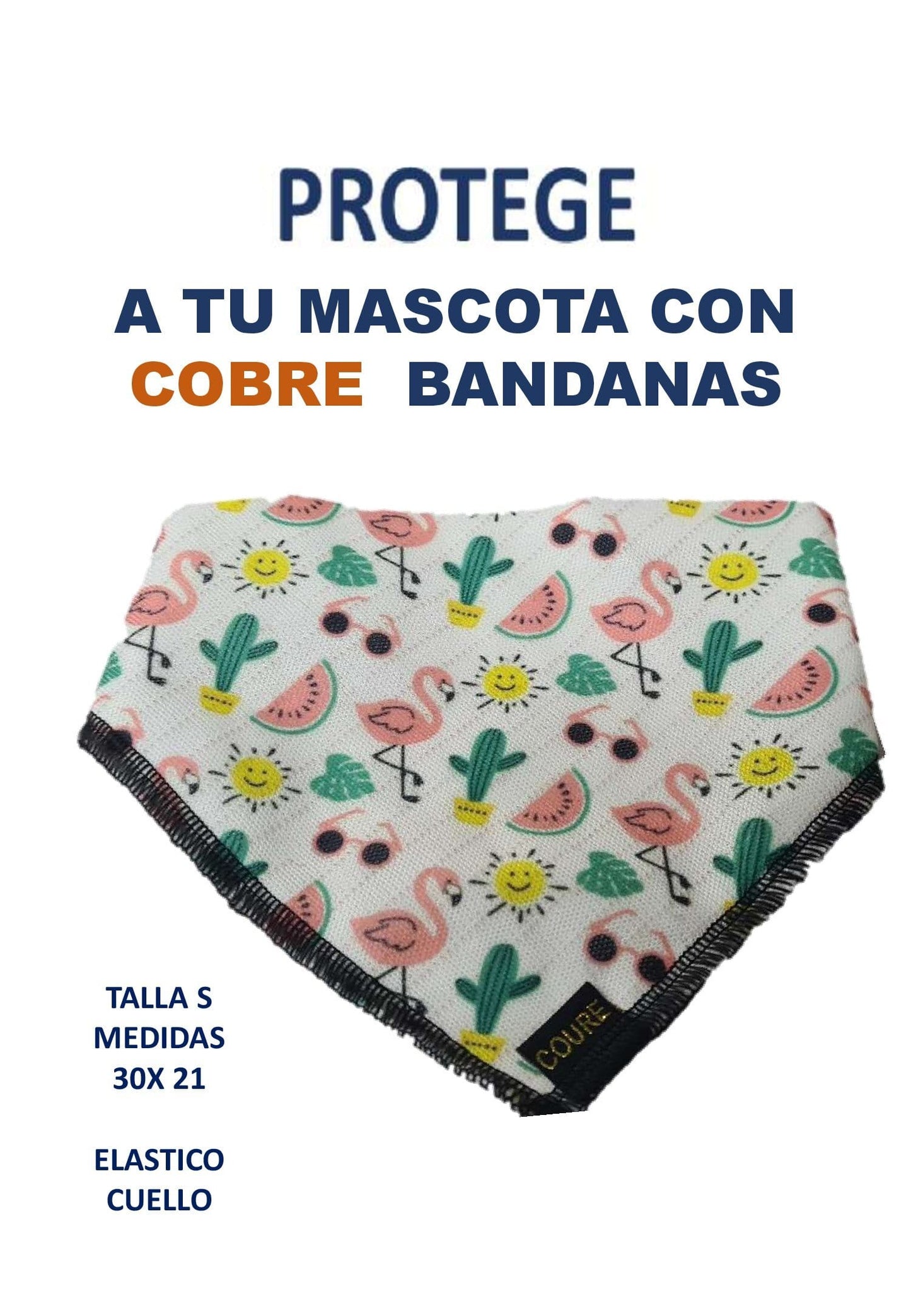 Bandana Cobre Flamenco
