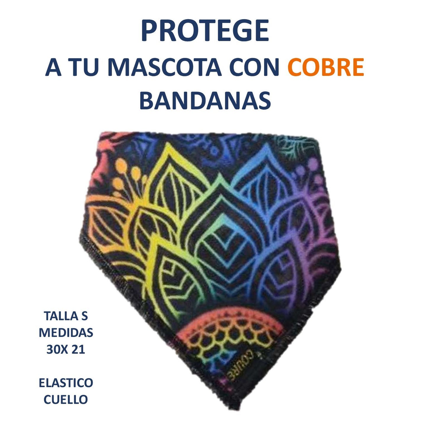 Bandana Cobre Mandala