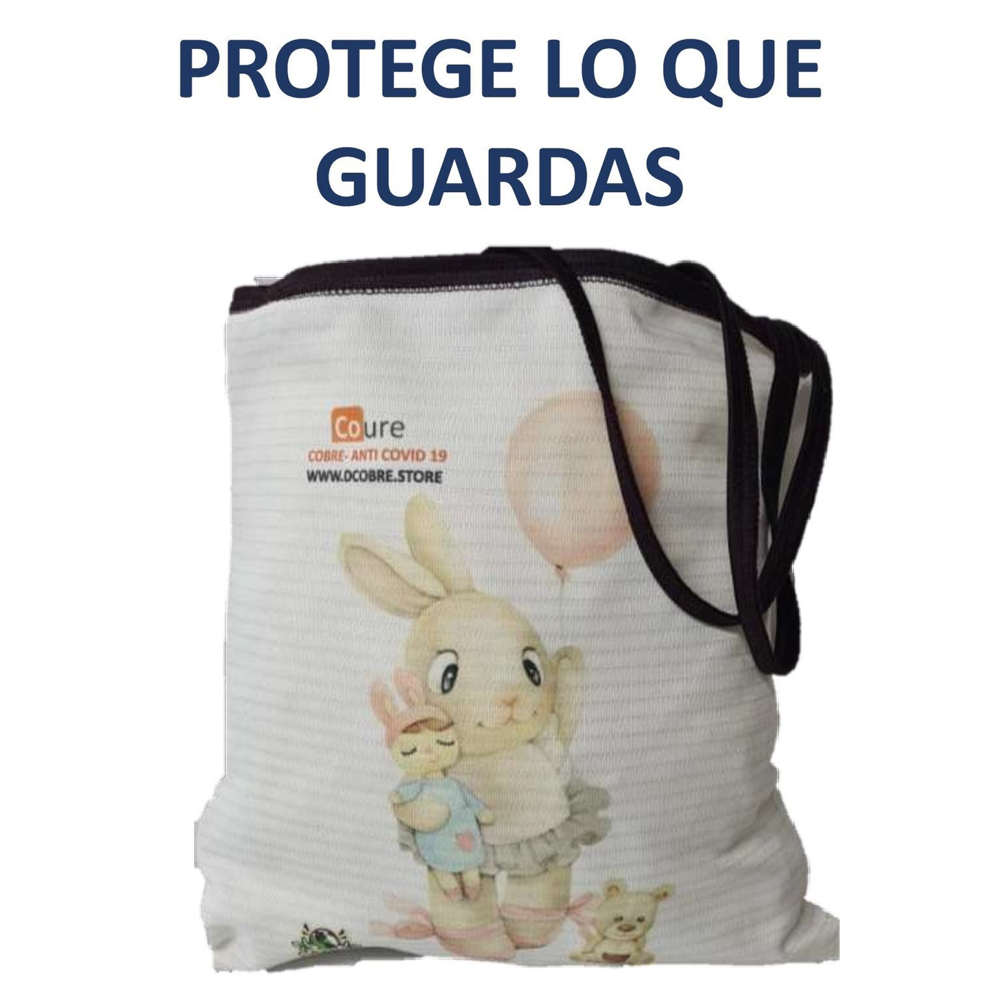 Bolsa reutilizable para bebé NIÑA de COBRE
