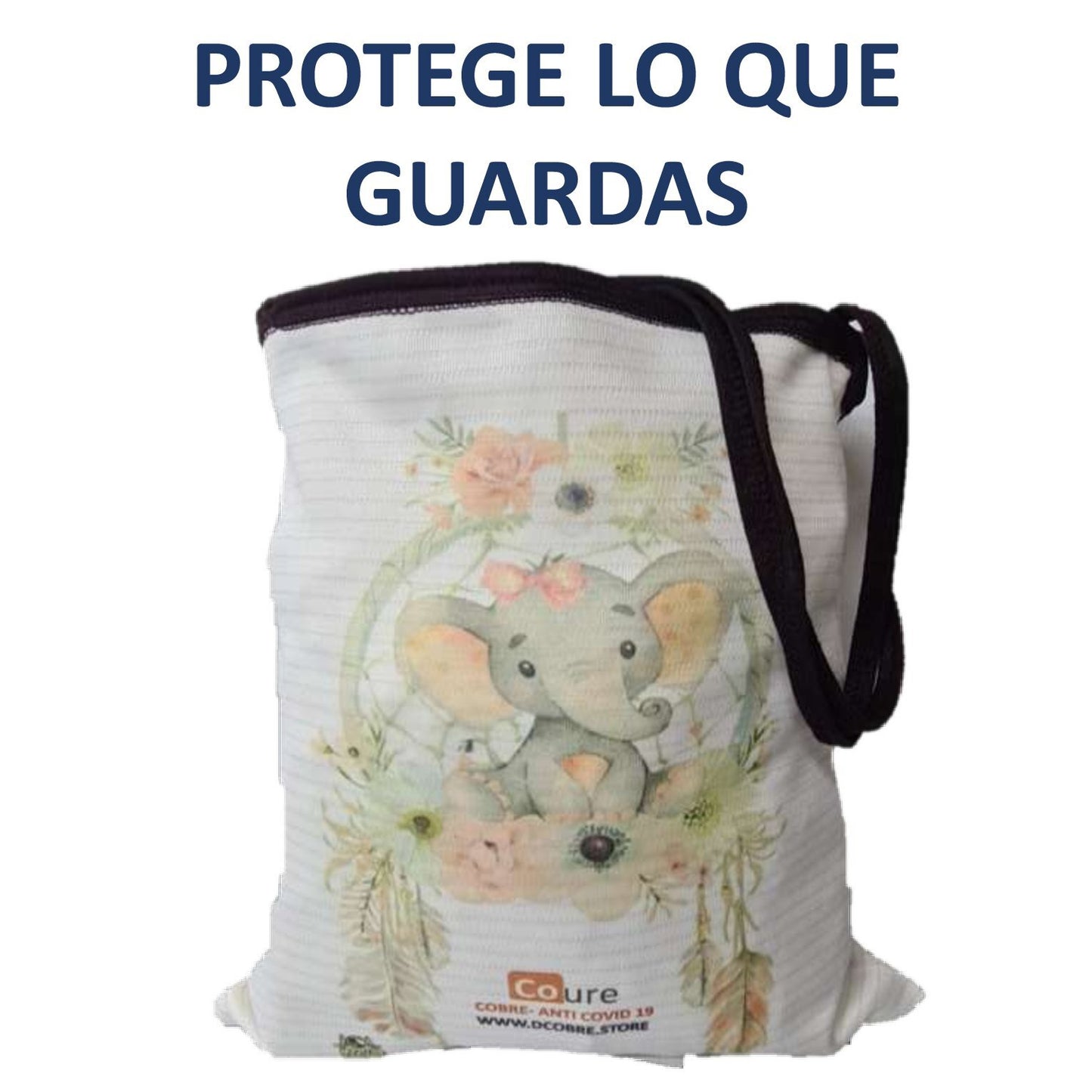 Bolsa reutilizable para bebé NIÑA de COBRE