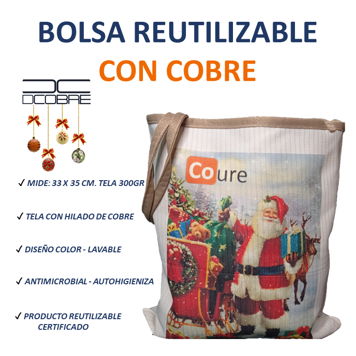 Bolsa COBRE Navidad VIEJO PASCUERO