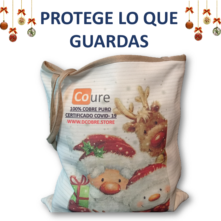Bolsa COBRE Navidad NIEVE