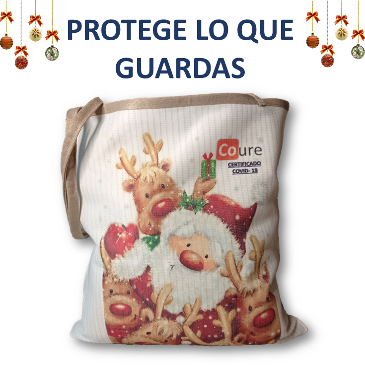 Bolsa COBRE Navidad VIEJITO Y RENOS