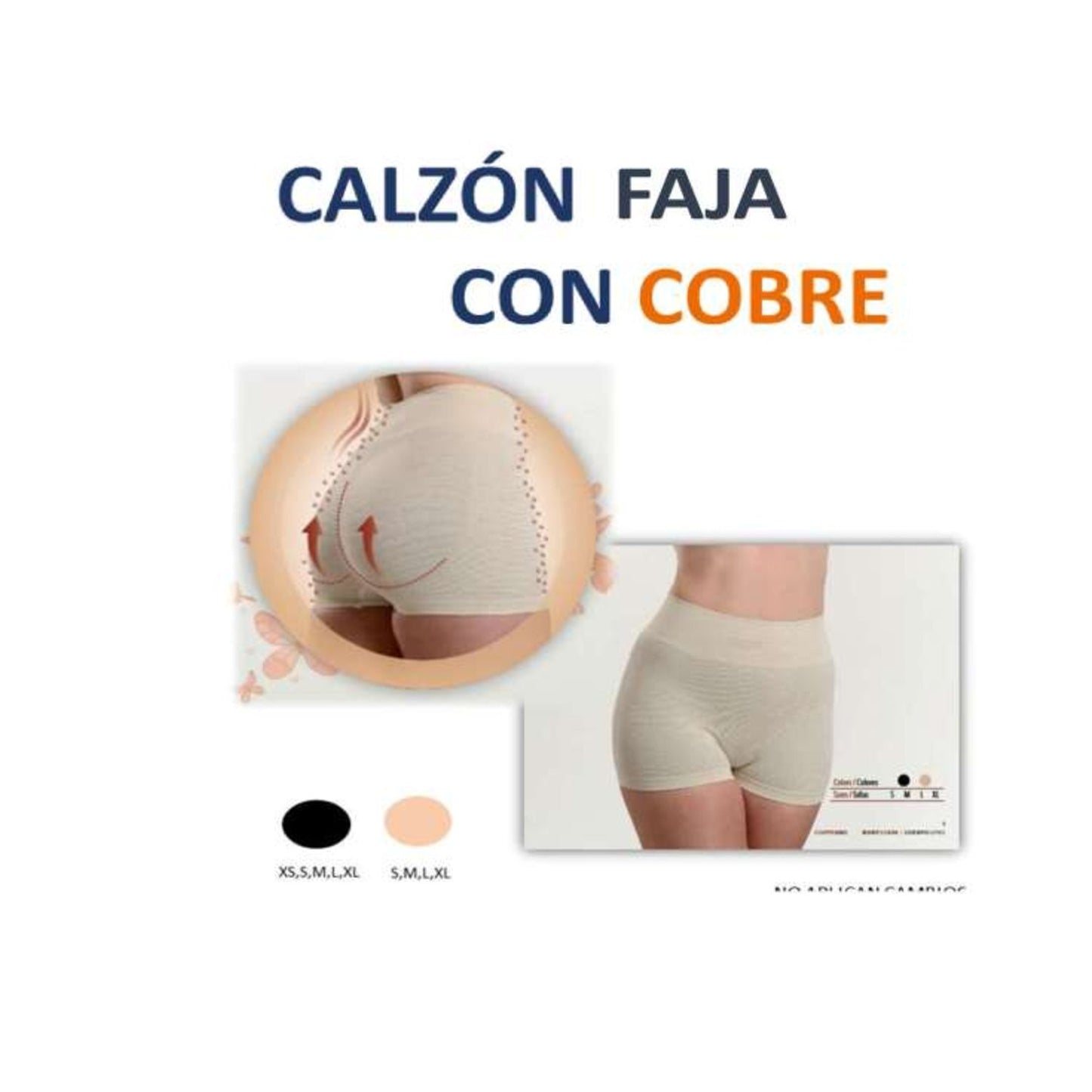 Calzón Faja COBRE activo