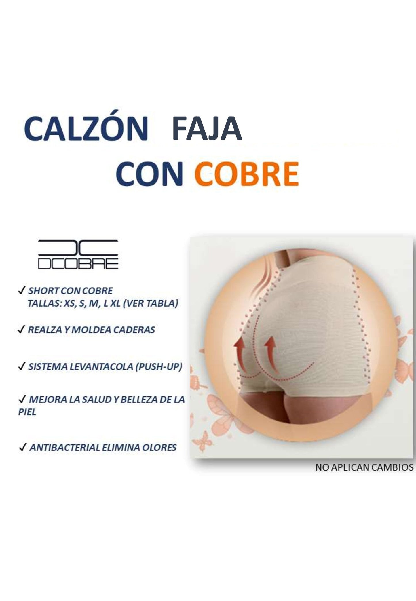 Calzón Faja COBRE activo