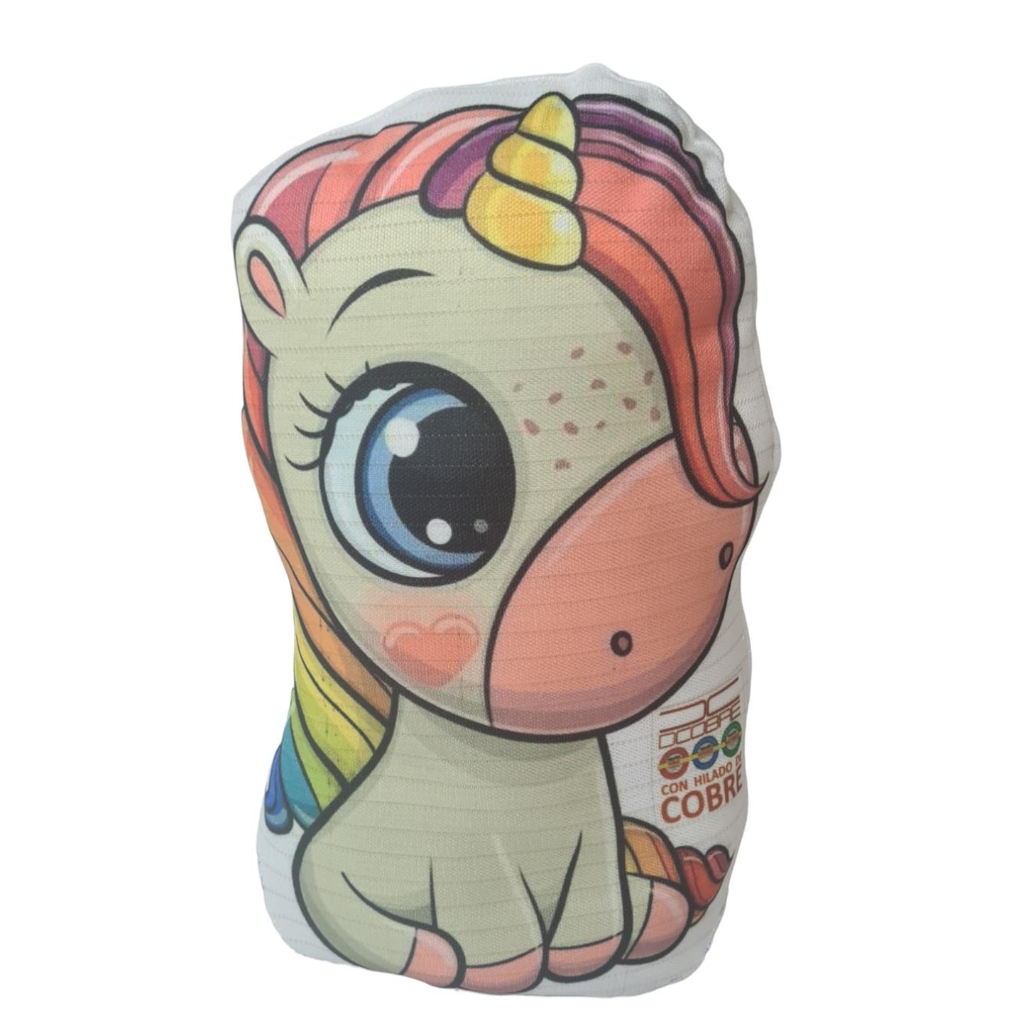 Cojín con relleno modelo Unicornio.