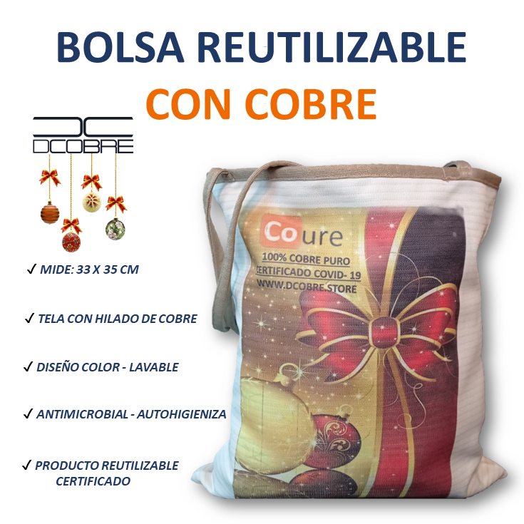 Bolsa COBRE Navidad REGALOS