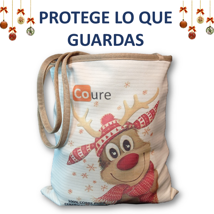 Bolsa COBRE Navidad RENO