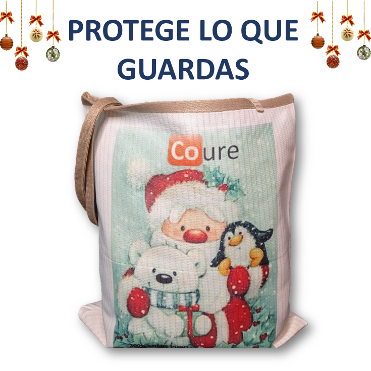 Bolsa COBRE Navidad PINGÜINO