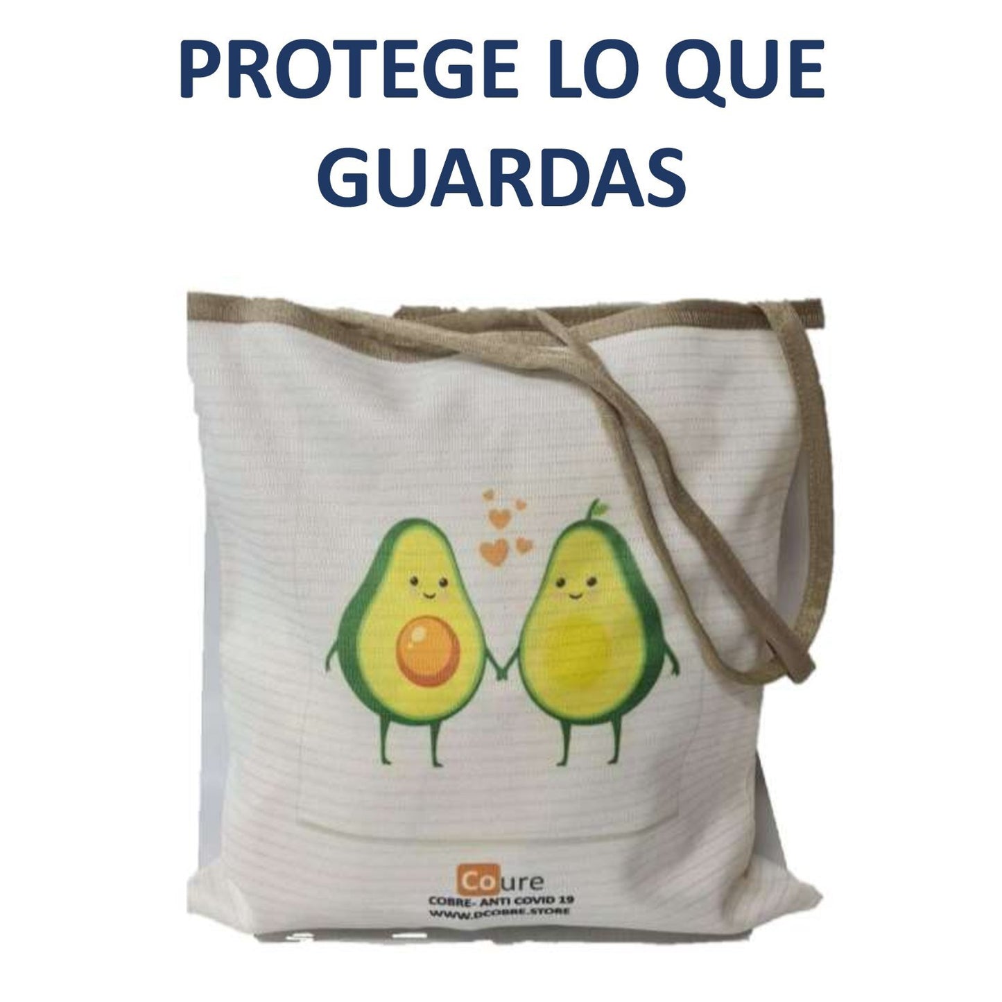 Bolsa Reutilizable PALTA (tela 300gr)