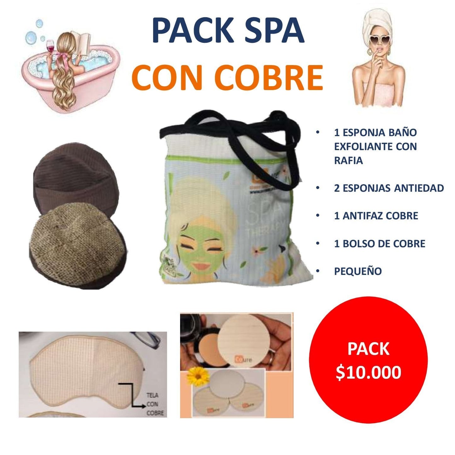 Colección Spa con Cobre Activo