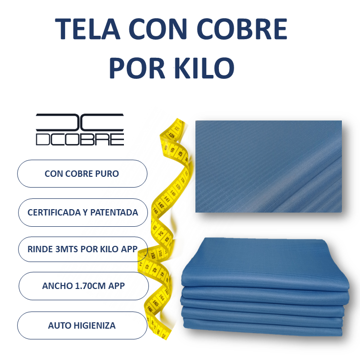VARIAS Telas con Cobre para Bodys de mascotas -post operatorio y más.
