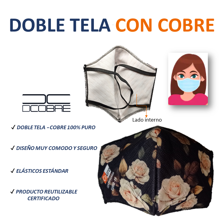 Aprovecha! PACK YENY DOBLE 4 Unids con COBRE activo. FLORES.