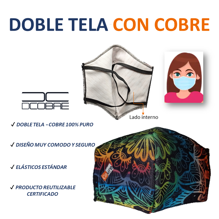 Aprovecha! PACK YENY DOBLE 4 Unids con COBRE activo. FLORES.