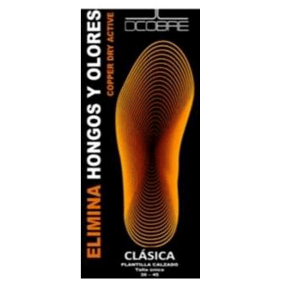 Plantillas de COBRE evita Infecciones, Malos olores y Humedad pies.