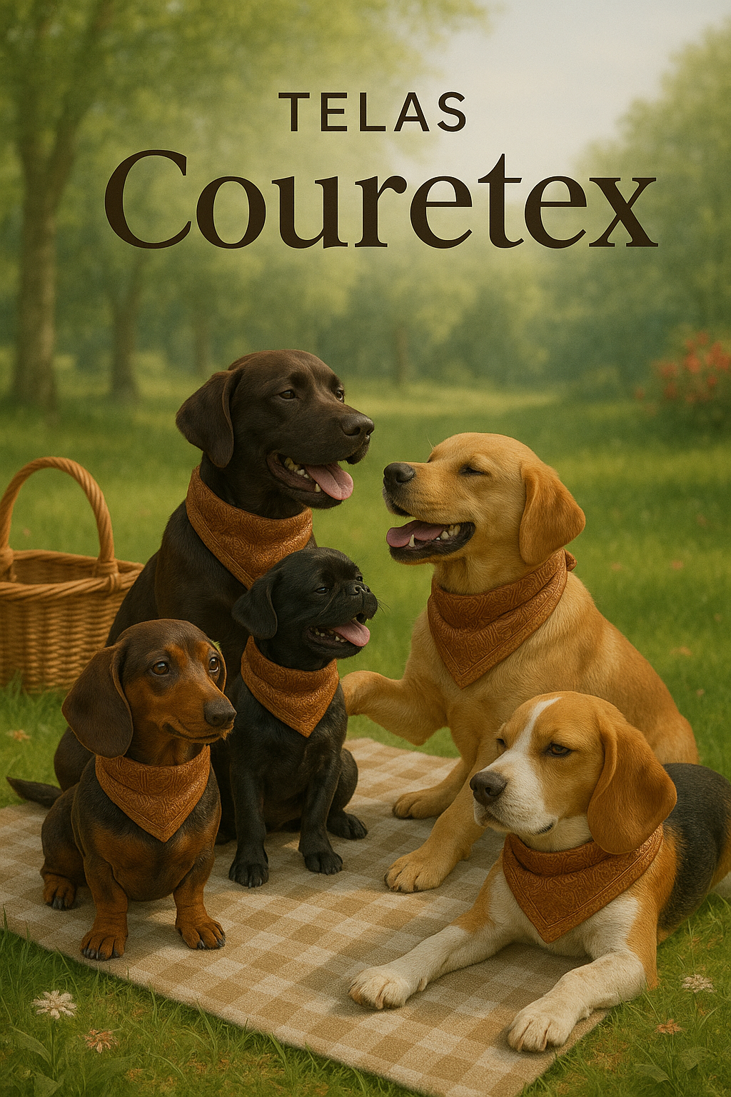 Ropa para Mascotas y Bandanas con Cobre.