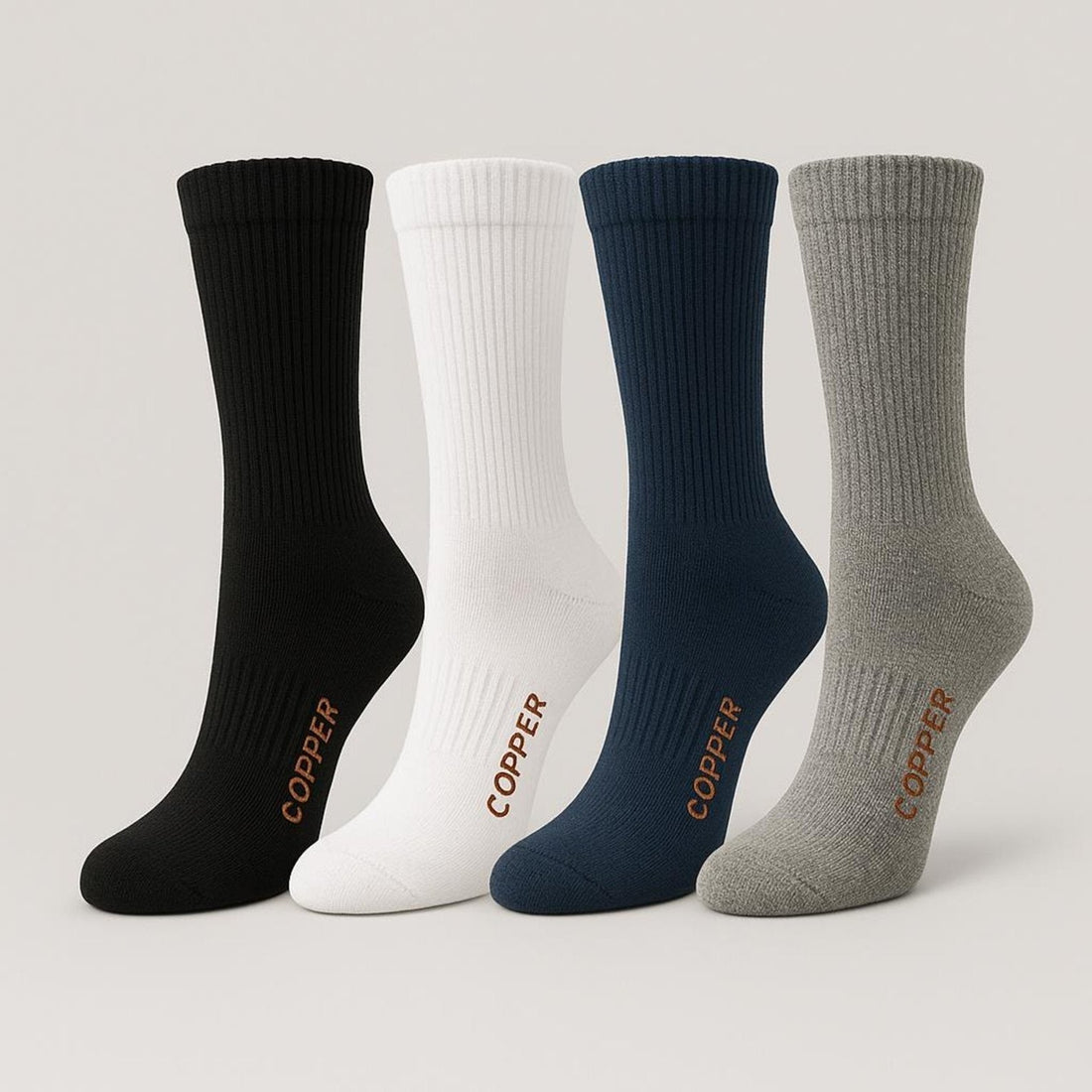 Calcetines de Compresión con Cobre para Diabéticos.