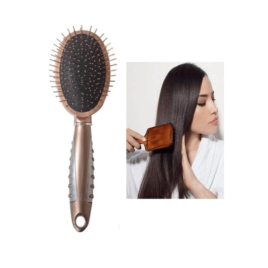 Cepillo para cabello color cobre, Cerdas con COBRE (todo tipo de cabello)
