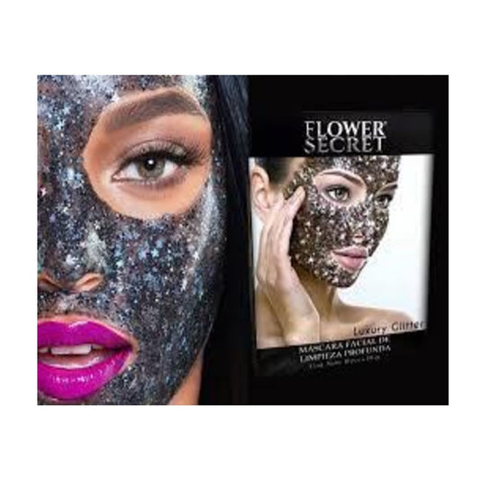 Caja 10 mascarillas facial hidratante LUXURY GLITTER