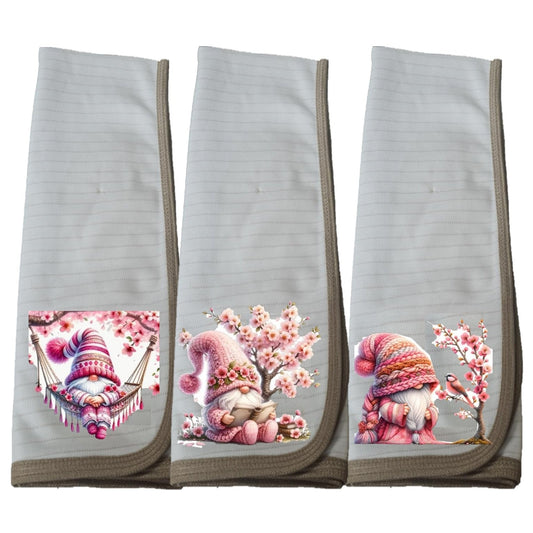 NUEVO Pack 3 Paños de loza con Cobre, Flor de Cerezo.