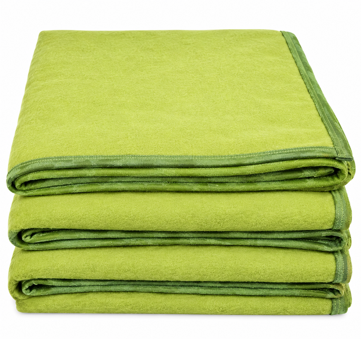 Oferta 1 Frazada Polar y Cobre color VERDE