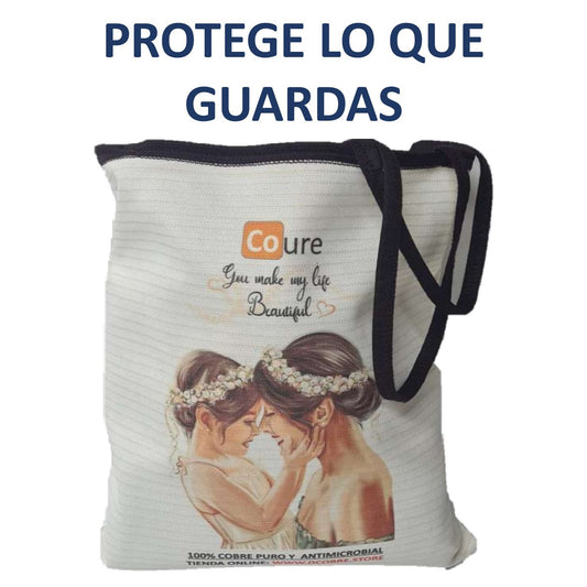 Bolsa Reutilizable con Cobre Modelo MAMA HIJA 300 grs.