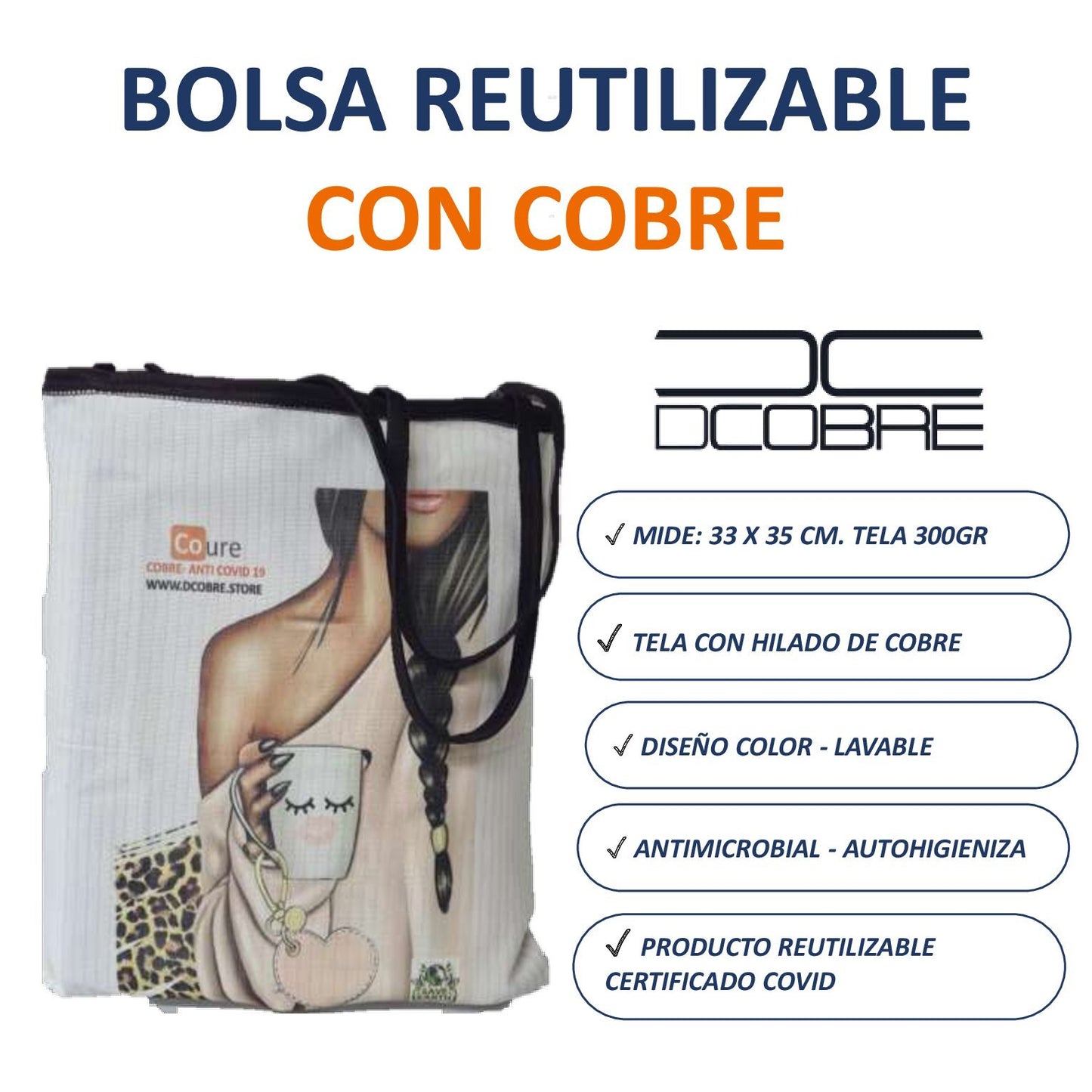 Bolsa Reutilizable COFFE 2 ( 300 GRS.)