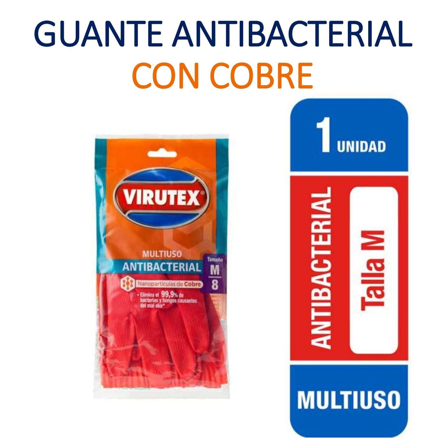 Guante Antibacterial CON COBRE