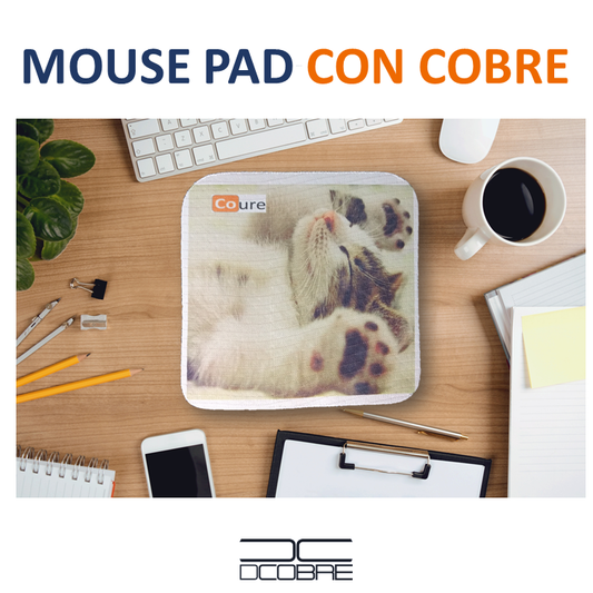 Mouse Pad con COBRE activo. GATO REGALON