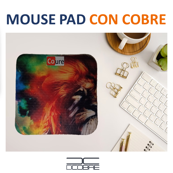 Mouse Pad con COBRE activo. LEÓN - DCobre