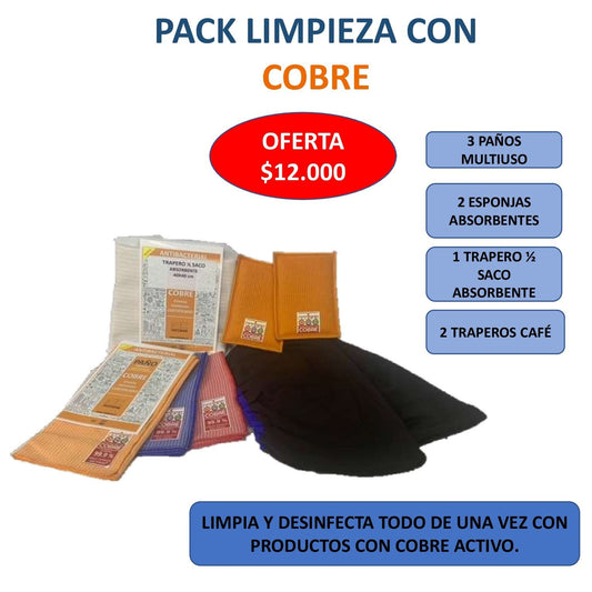 Pack de limpieza con Cobre